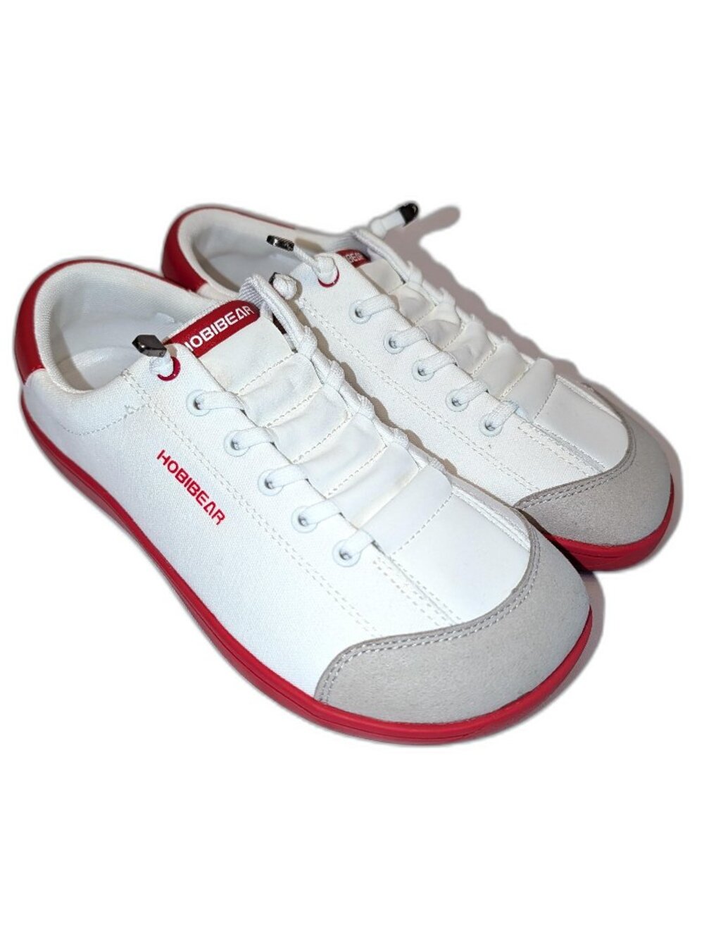 NWOT Hobibear | Sorrel Barefoot Shoes Red & White | Size EU 40 (US 9)